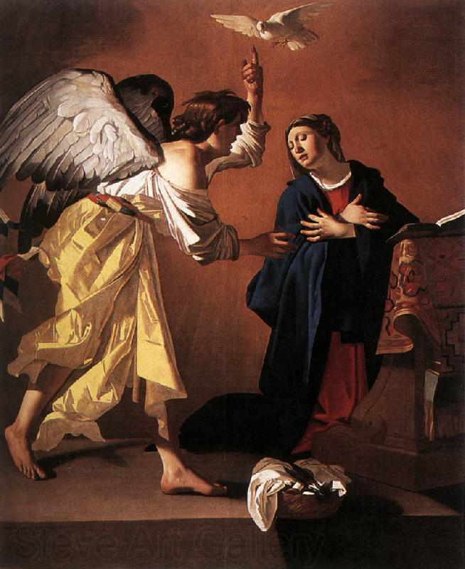 JANSSENS, Jan The Annunciation f Spain oil painting art